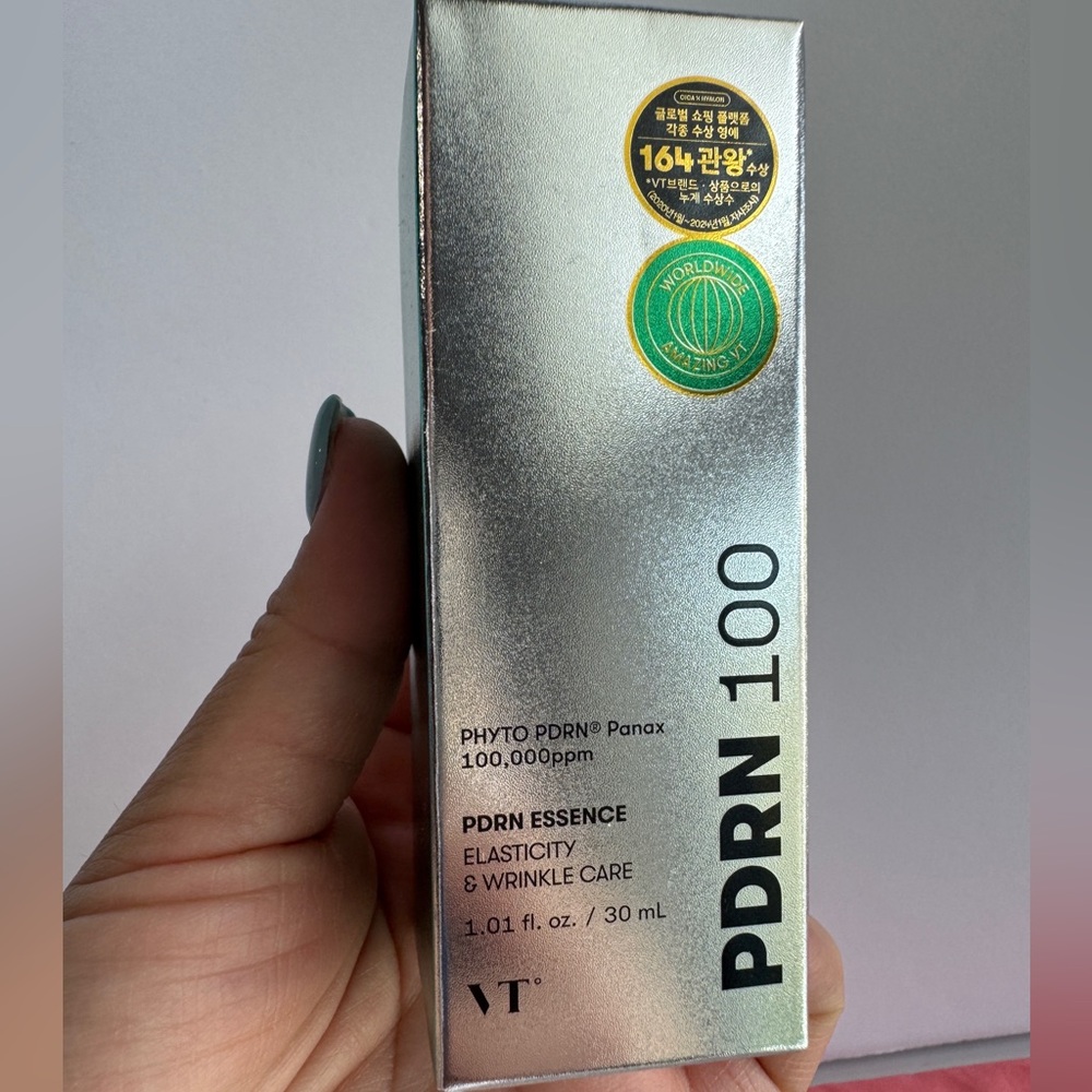 VT Cosmetics PDRN 100 Essence, Intensive Glow Serum. Korean Skincare New